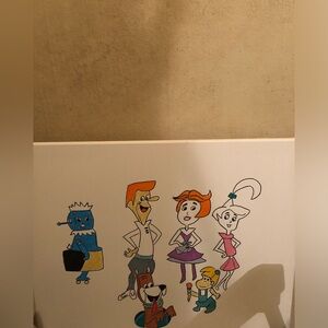 Retro Cartoon Character Art Print